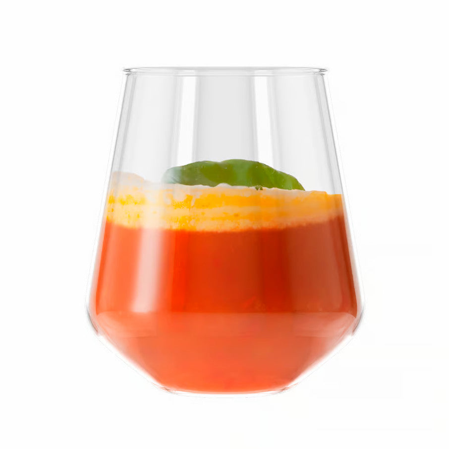 Kunststof tumbler glas Lady Yoko. Gemaakt van Copolyester Tritan (BPA vrij). (set van 4)
