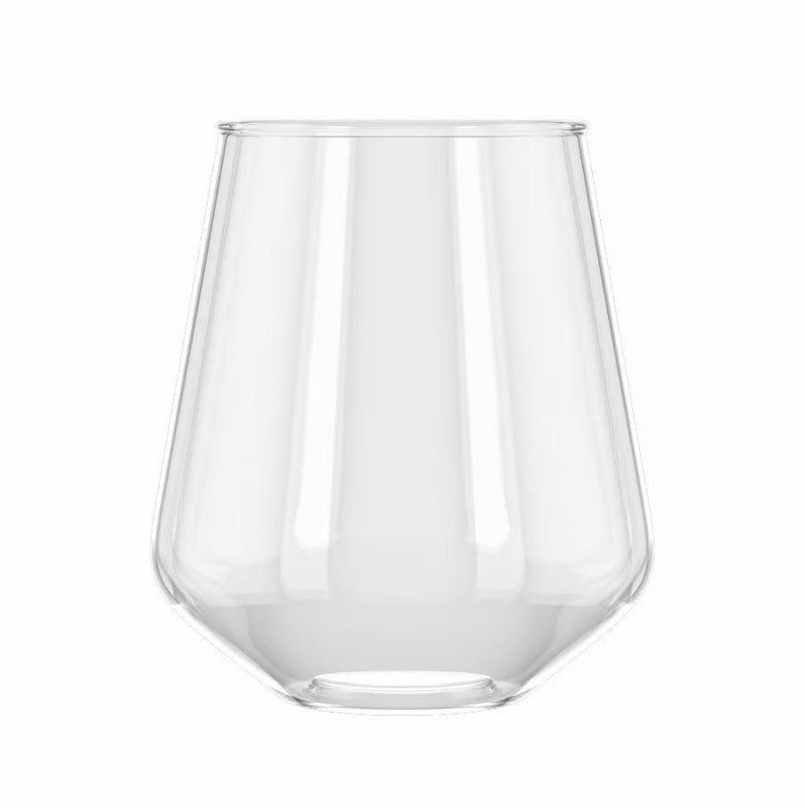 Kunststof tumbler glas Lady Yoko. Gemaakt van Copolyester Tritan (BPA vrij). (set van 4)