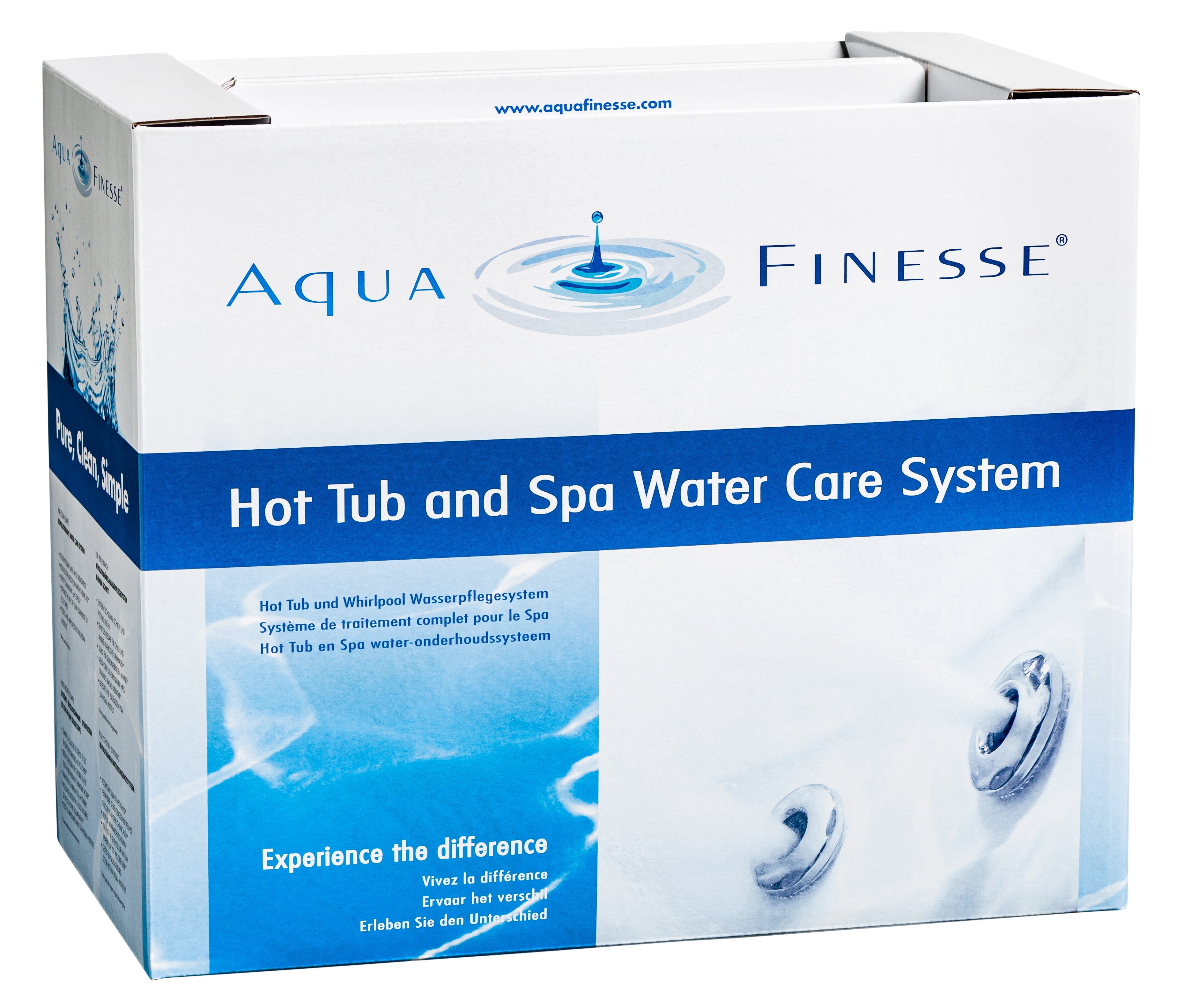 AquaFinesse Hot Tub Water Care box